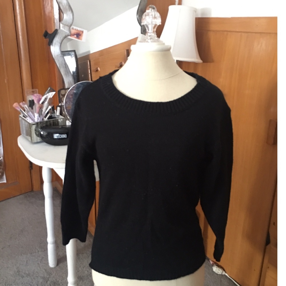3/4 sleeve knitted shirt